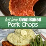 Easy recipe for oven baked pork chops