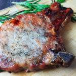 Oven baked pork chop