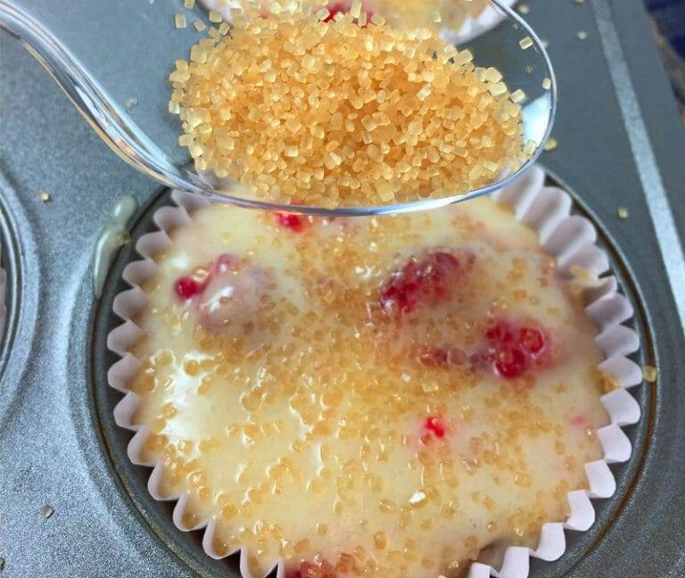 Best Ever Raspberry Muffins {Easy & Moist} - RecipeTeacher