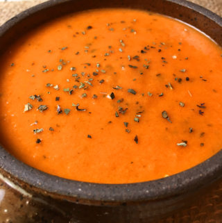 delicious creamy tomato basil