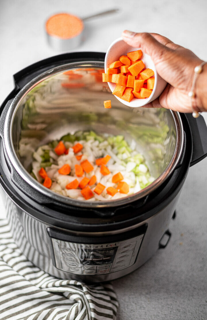 Easy Instant Pot Red Lentil Soup - RecipeTeacher