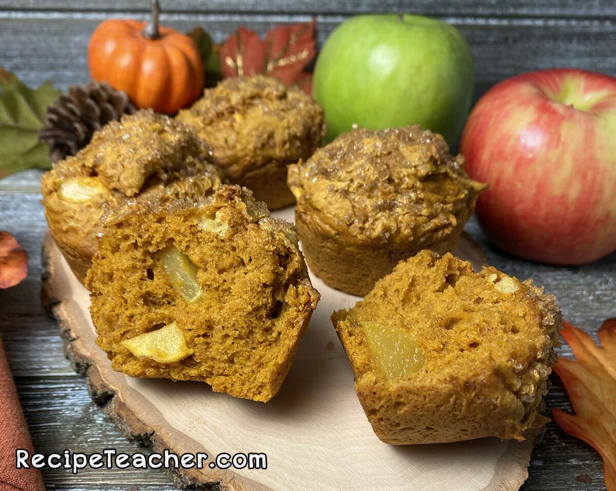 Recipe for pumpkin spice muffins