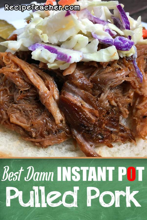 Recipe for Instant pot pulled pork