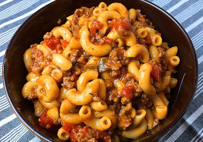 Instant Pot chili mac recipe