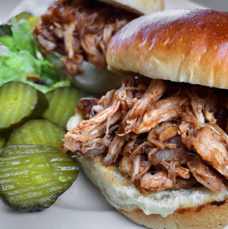 Instant Pot pressure cooker bbq pulled chicken recipe