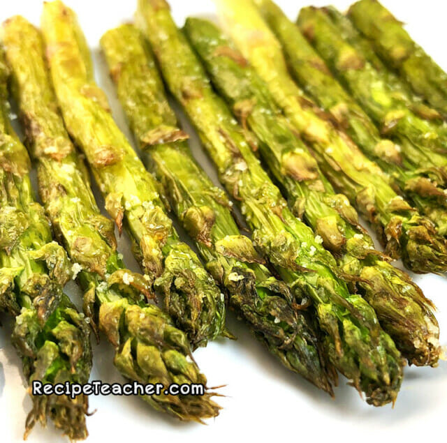 Instant Vortex Plus Asparagus (air fryer) RecipeTeacher