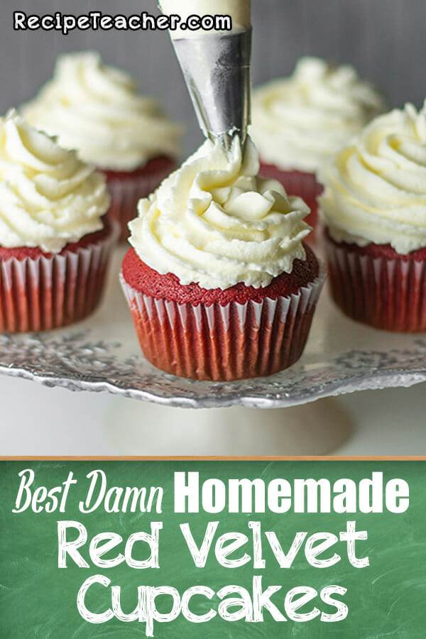 Recipe for red velvet cupcakes