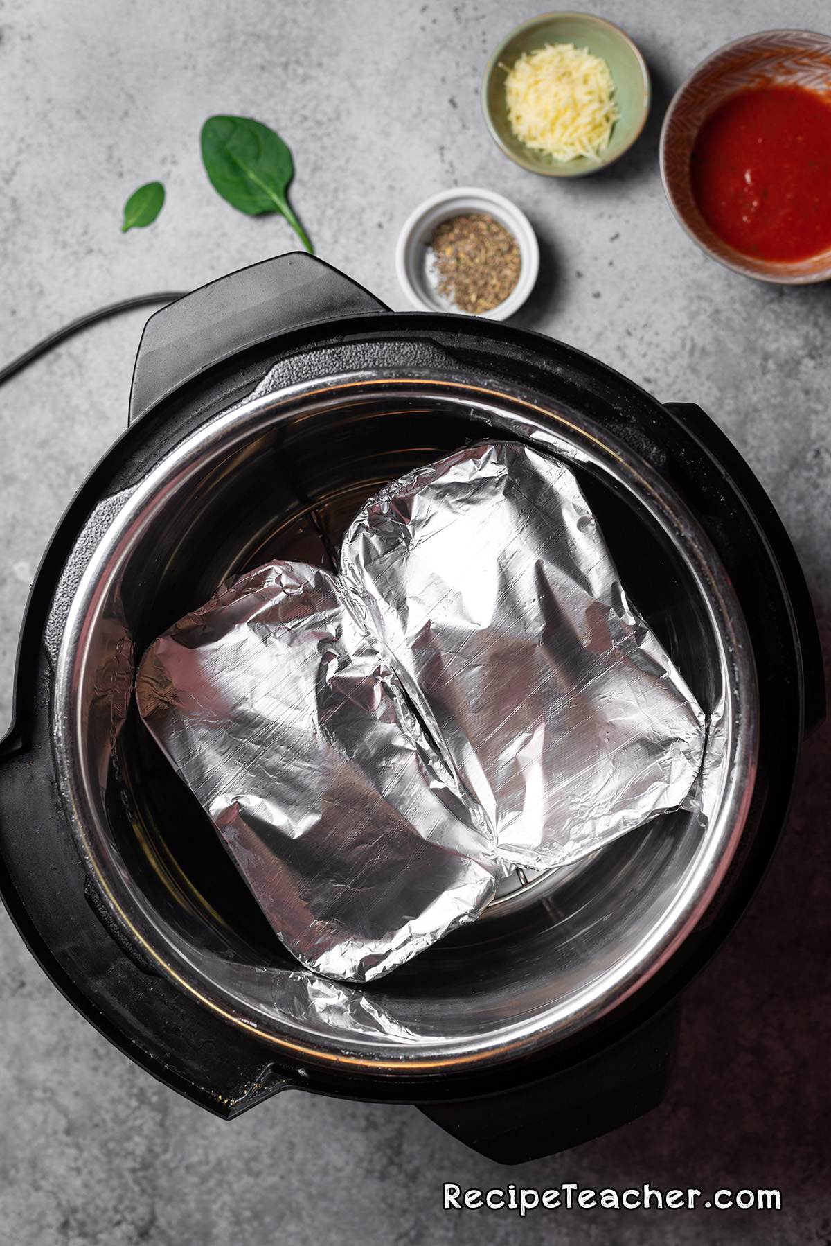 Recipe for Instant Pot lasagna