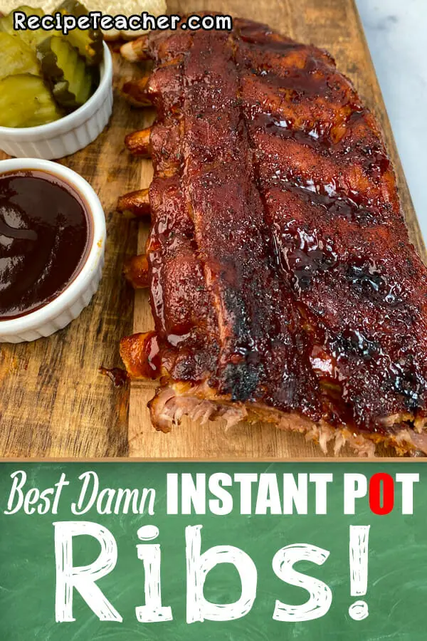 Recipe for Instant Pot baby back ribs