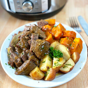 Best Easy Instant Pot Pot Roast - RecipeTeacher