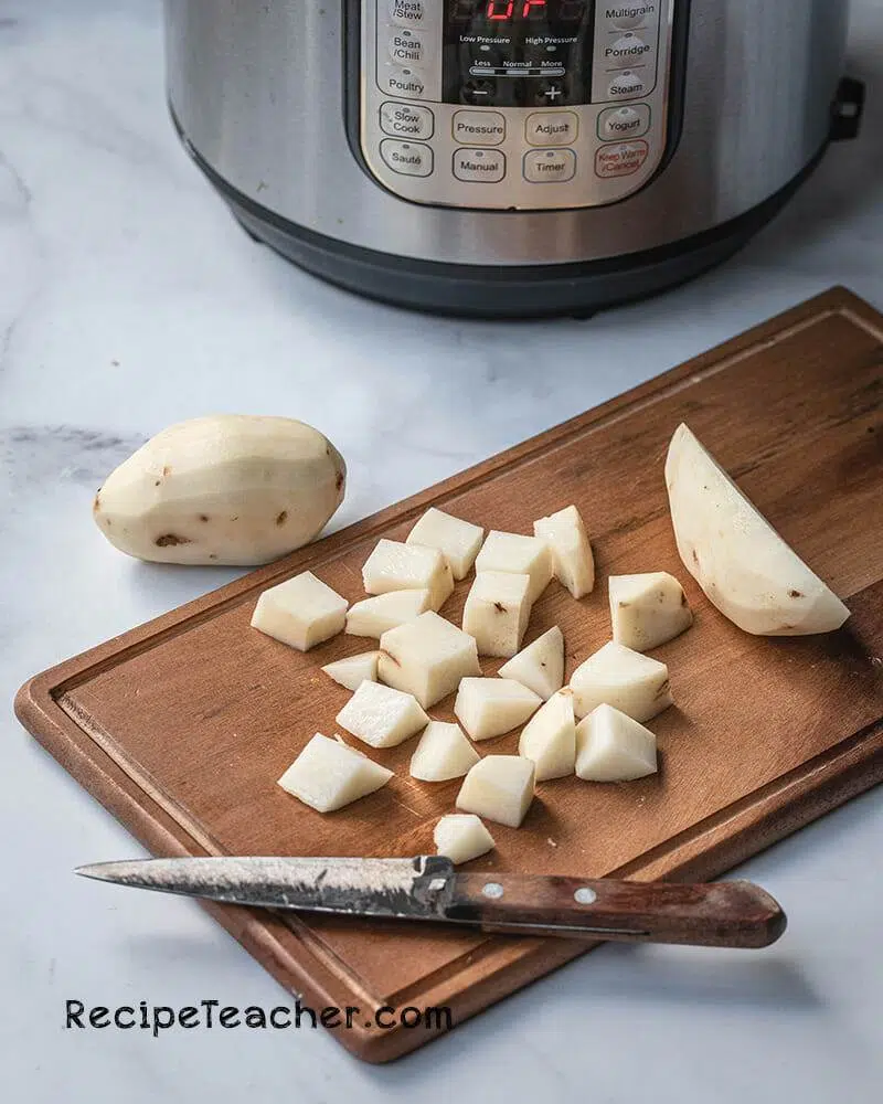 Recipe for Instant Pot potato salad