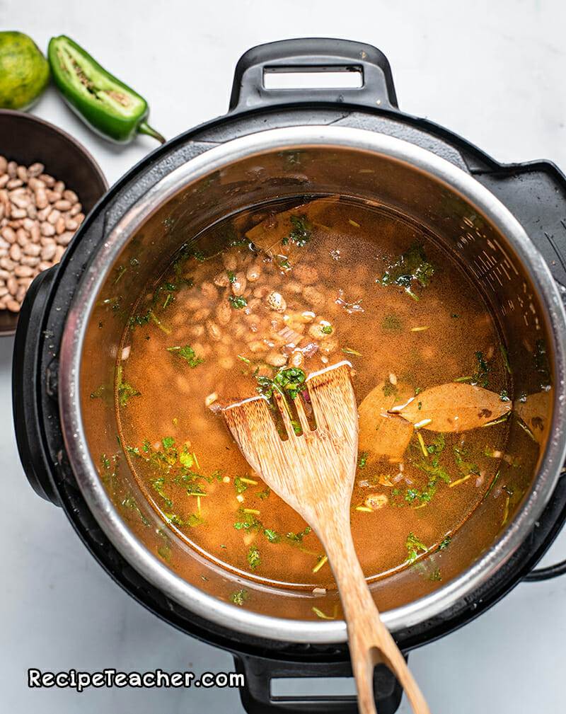 Recipe for Instant Pot refried beans