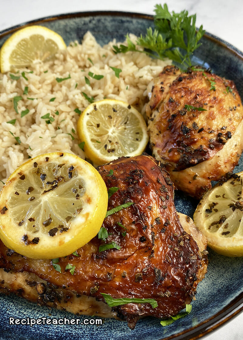 Recipe for air fryer Greek chicken