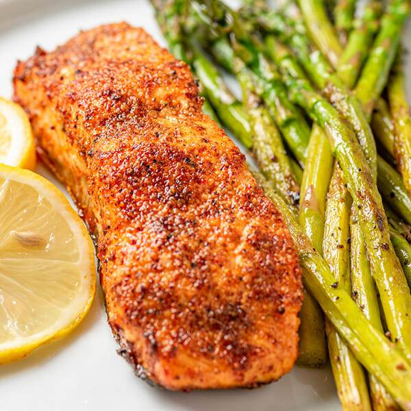 easy airfryer salmon