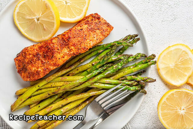 Best Damn Air Fryer Salmon - RecipeTeacher