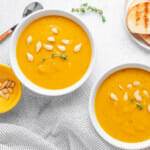 Recipe for Instant Pot Butternut Squash and Sweet Potato Soup