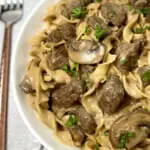 Recipe for Instant Pot Beef Stroganoff
