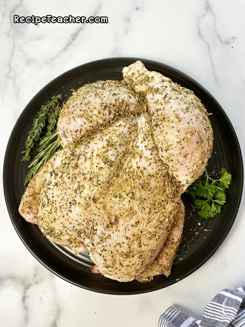 Recipe for air fryer whole chicken