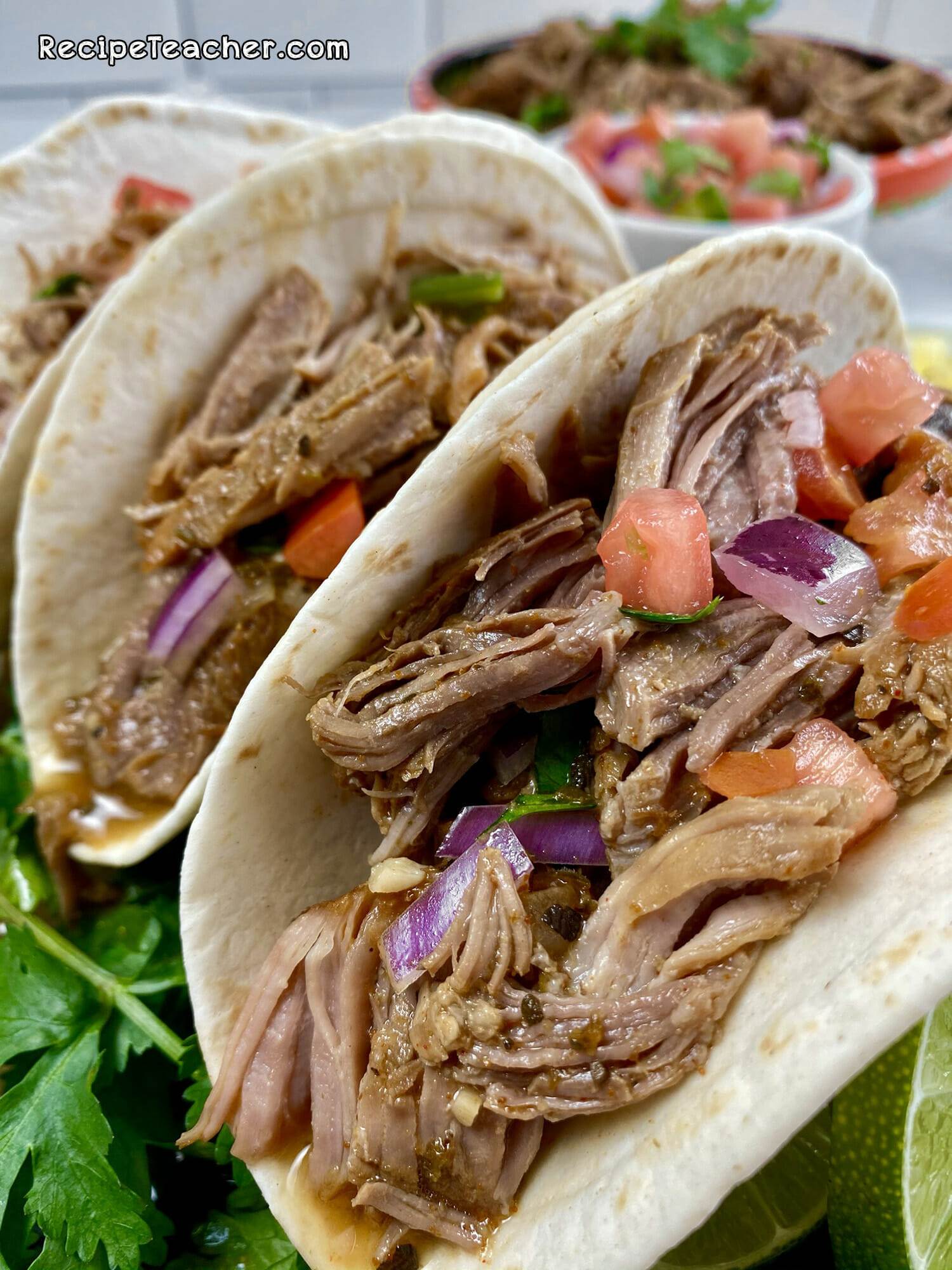 Recipe for Instant Pot Carnitas Mexican Pulled Pork