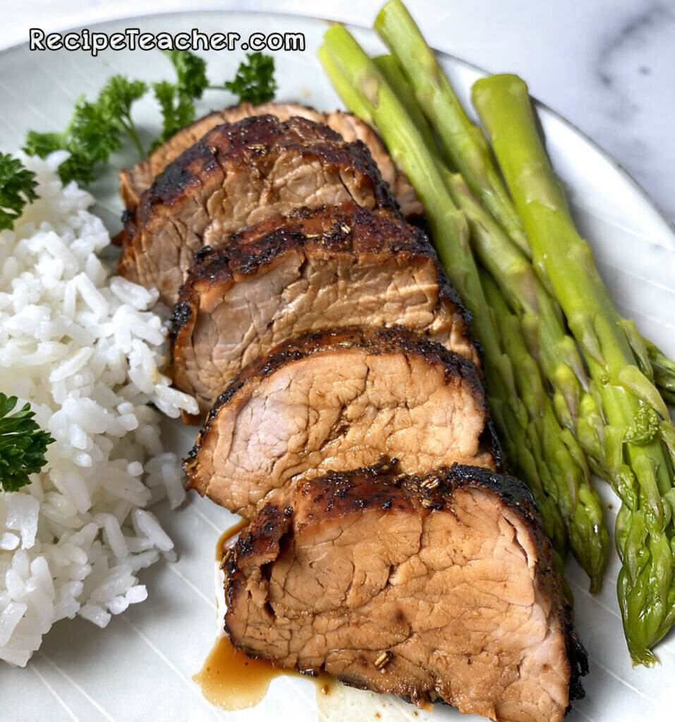 Air Fryer Balsamic Pork Tenderloin RecipeTeacher