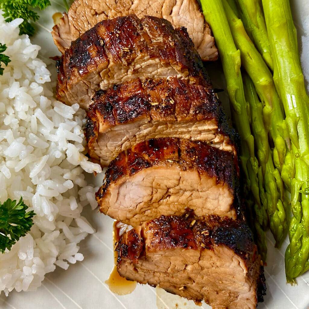 Recipe for air fryer marinated pork tenderloin