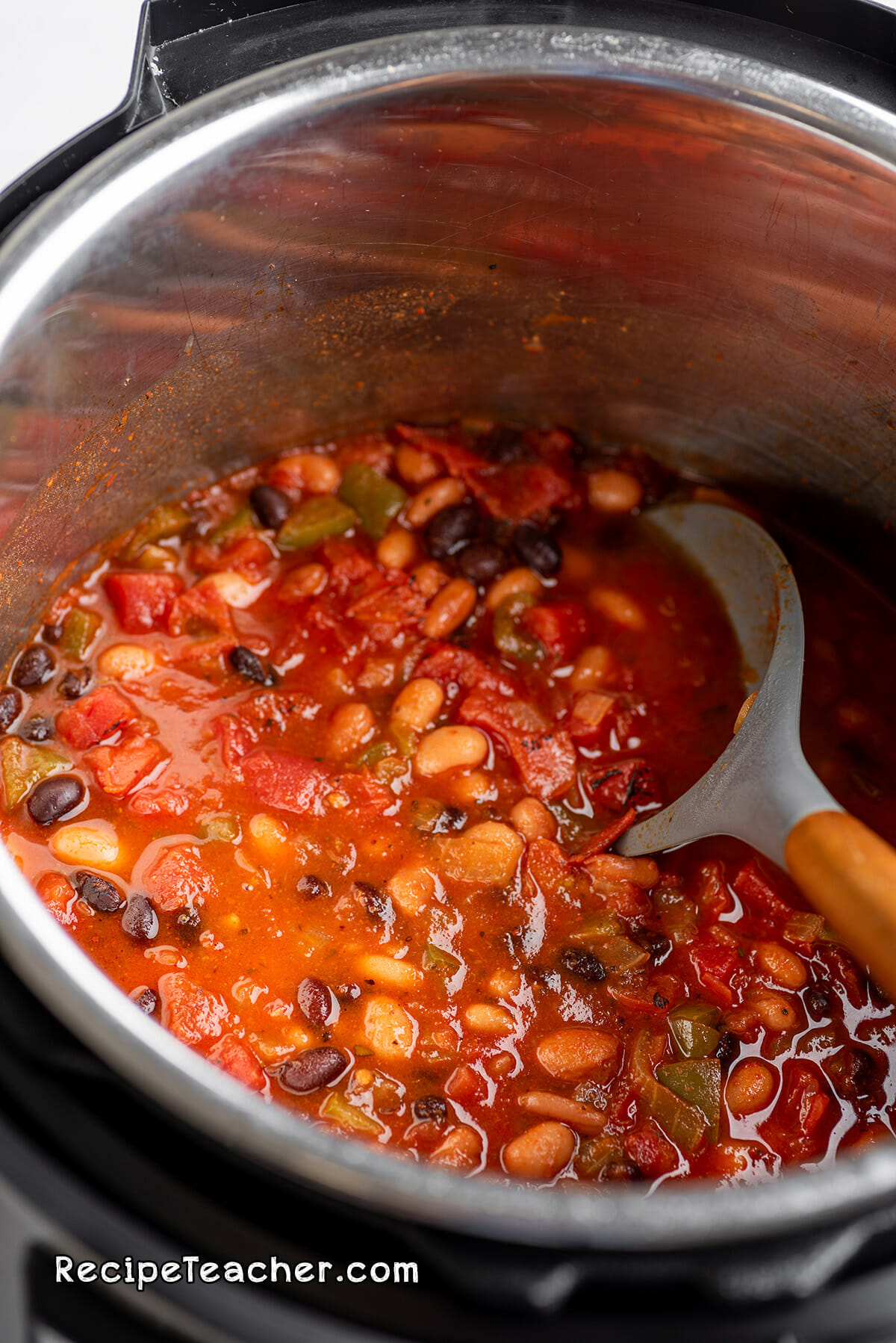 Recipe for Instant Pot vegetarian chili