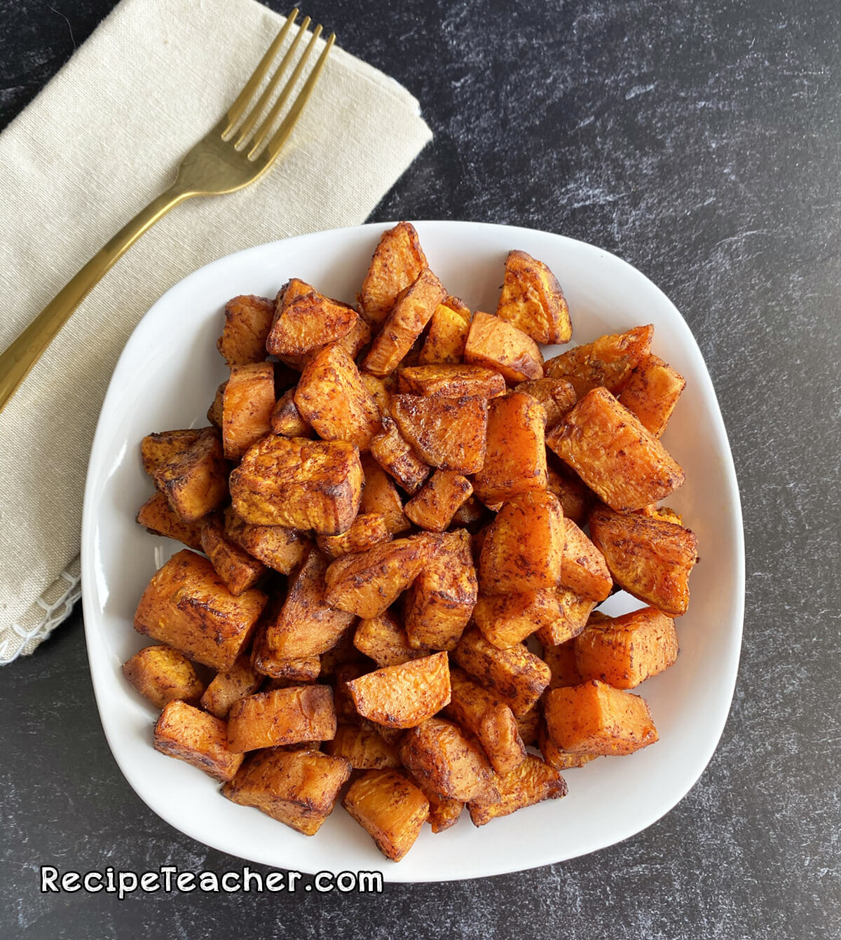 Recipe for air fryer sweet potatoes