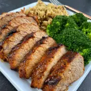 Recipe for sweet and spicy pork tenderloin