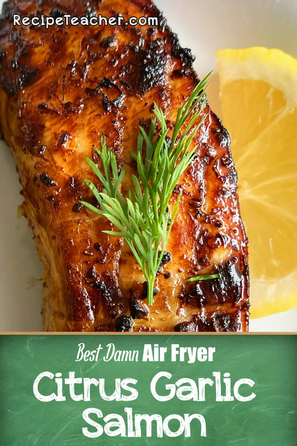 Recipe for air fryer citrus garlic salmon