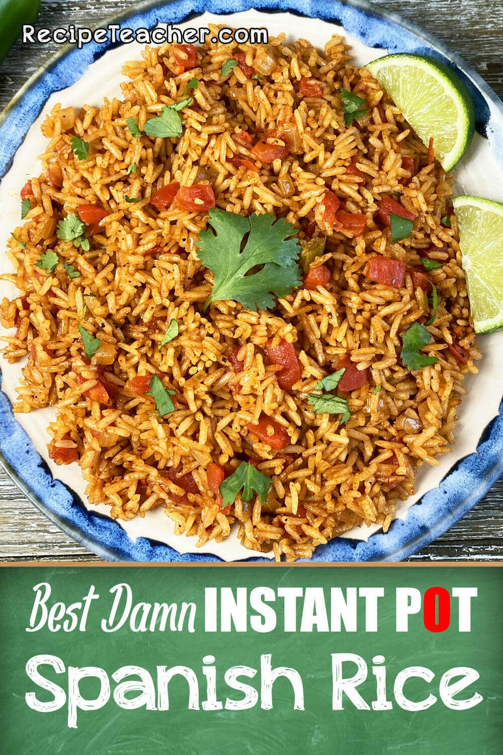 Recipe for Instant Pot Spanish Rice