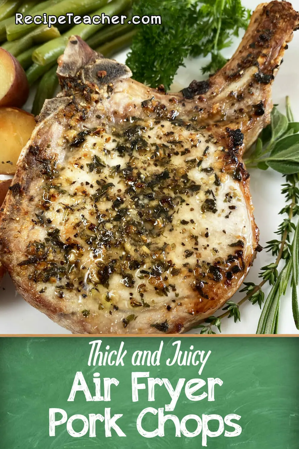 Recipe for air fryer thick and juicy pork chops