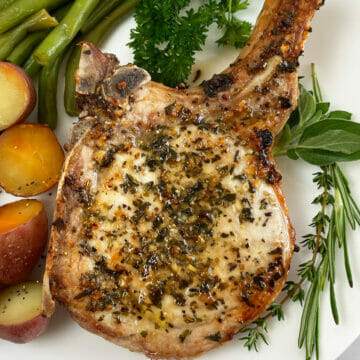 Thick and Juicy Air Fryer Pork Chops - RecipeTeacher