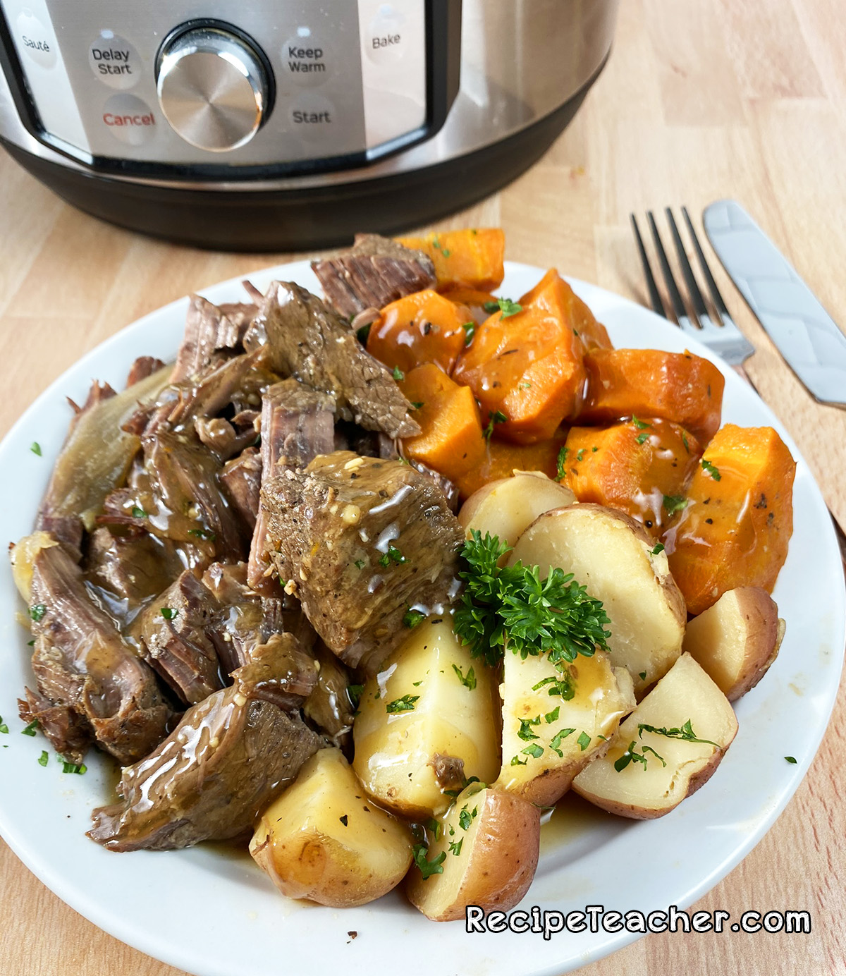 Recipe for Instant Pot easy pot roast