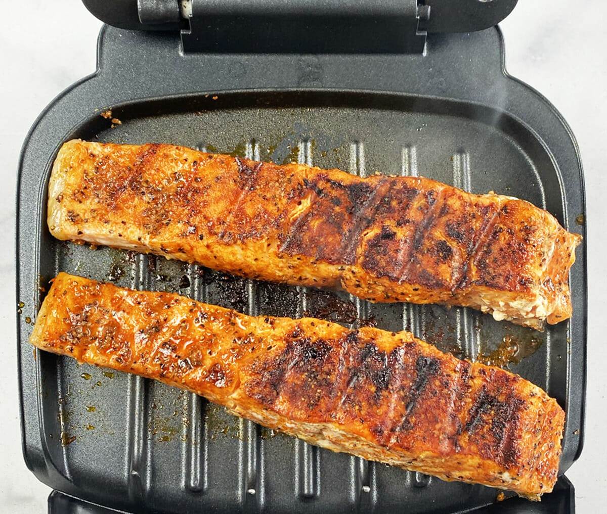 George Foreman Grill Salmon