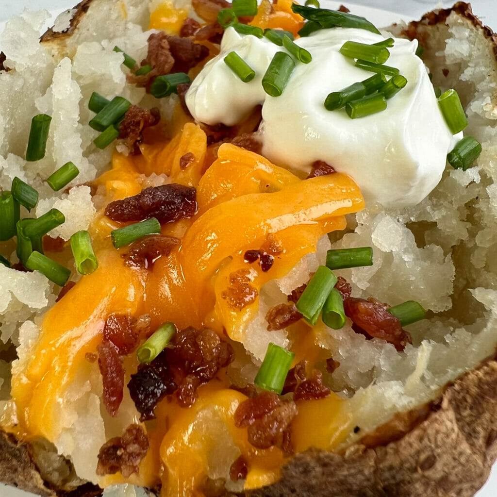 Best Damn Air Fryer Baked Potatoes RecipeTeacher