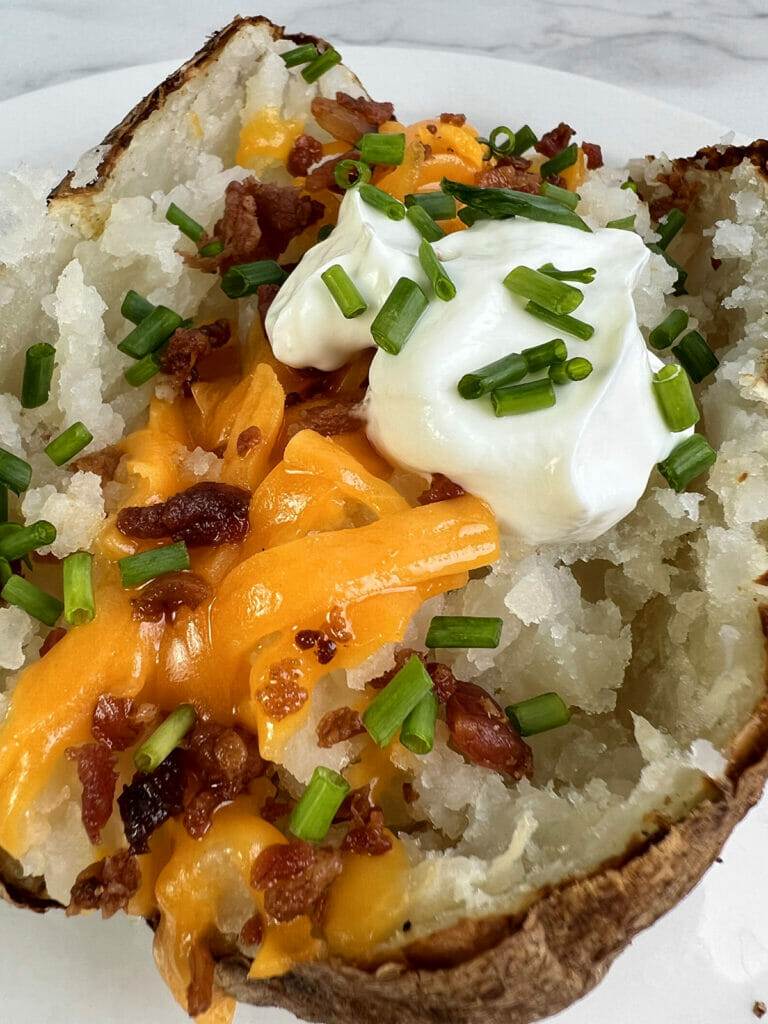 Best Damn Air Fryer Baked Potatoes RecipeTeacher