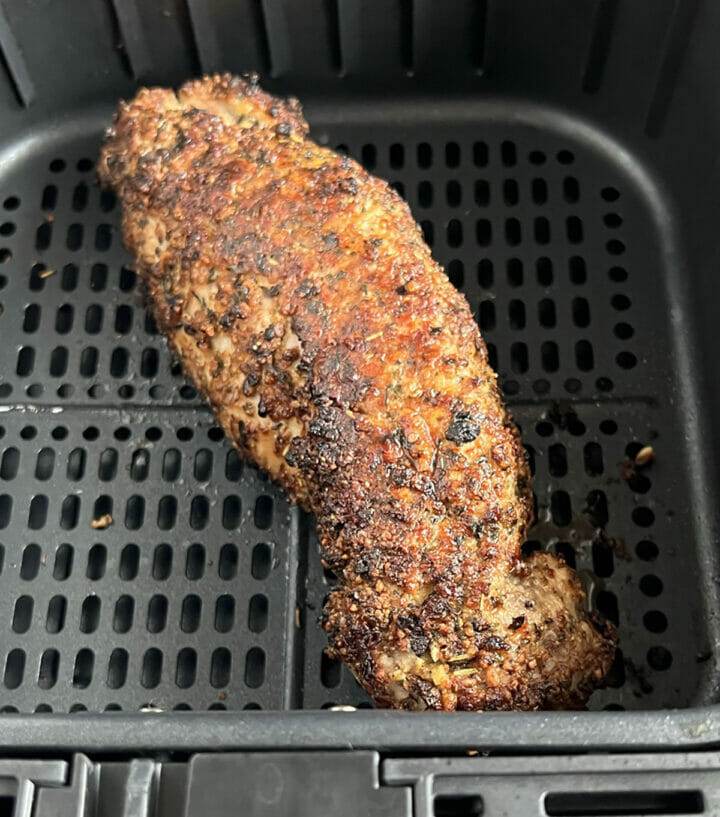 Air Fryer Garlic Parmesan Pork Tenderloin RecipeTeacher