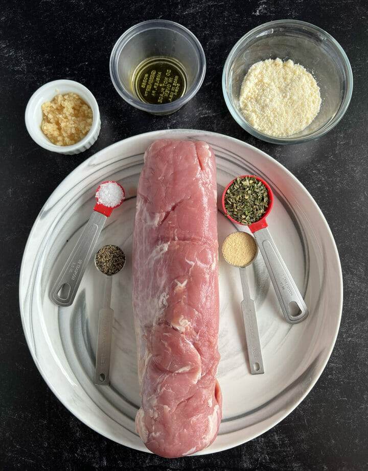 Air Fryer Garlic Parmesan Pork Tenderloin RecipeTeacher