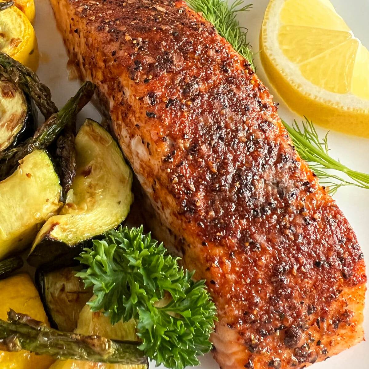 easy delicious baked salmon