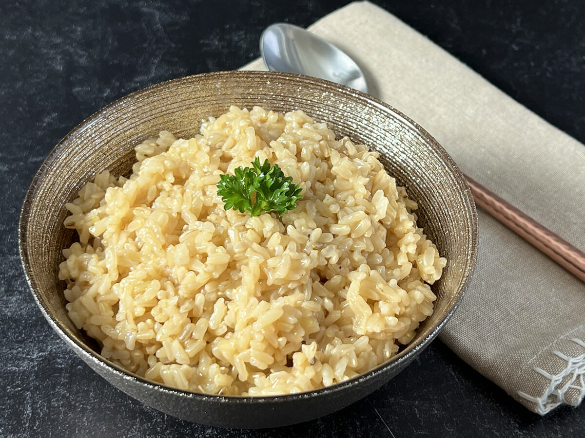 Instant Pot brown rice recipe