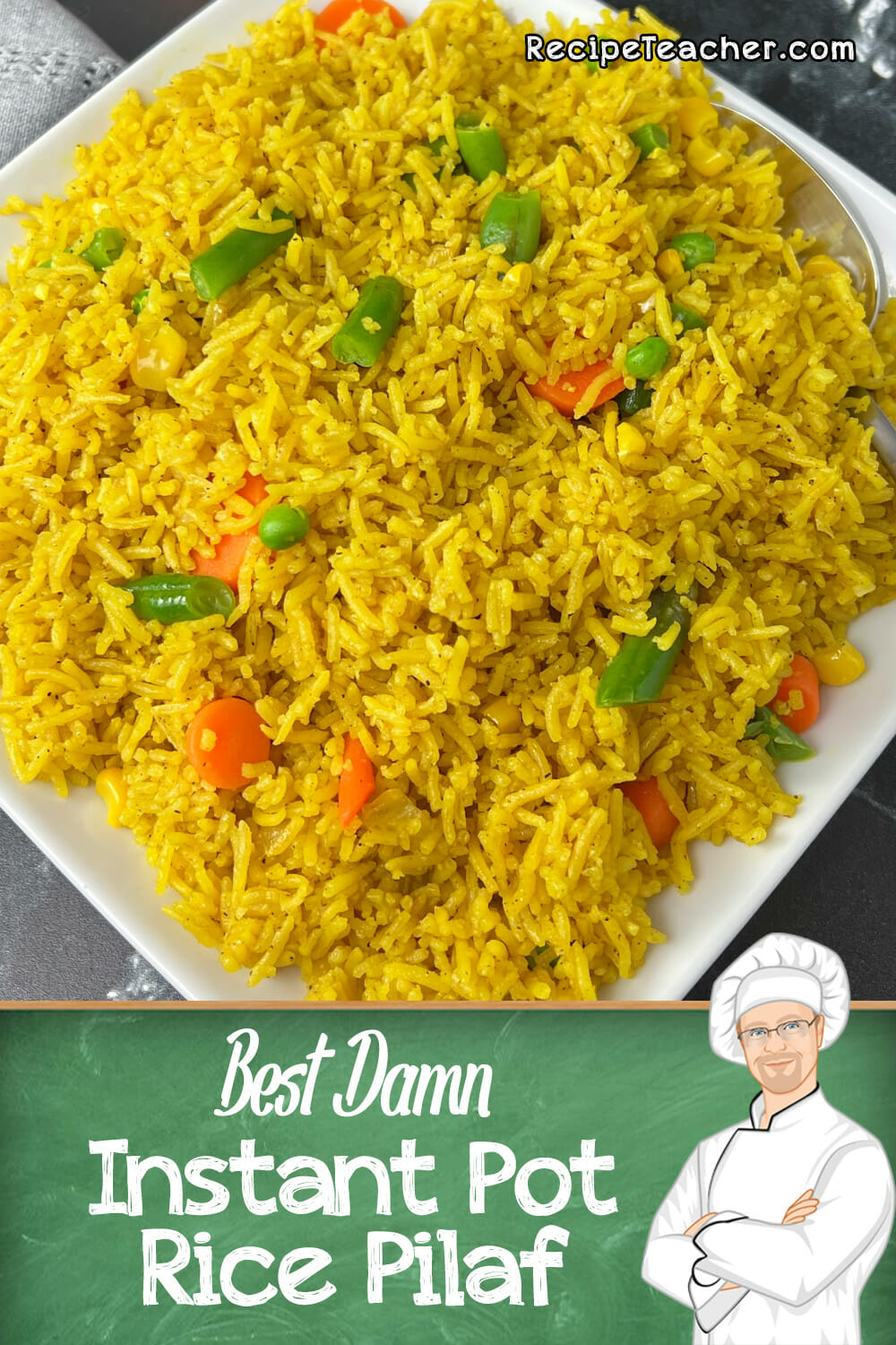 Recipe for Instant Pot Rice Pilaf