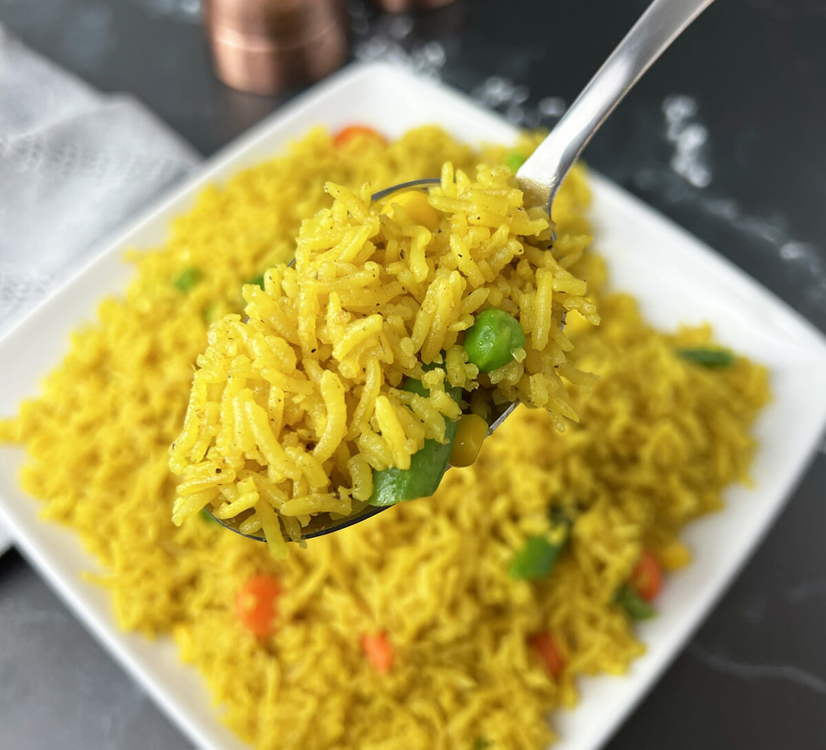Recipe for Instant Pot rice pilaf