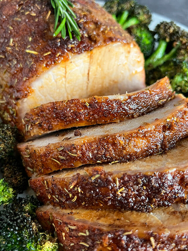 Best Damn Oven Roasted Pork Loin Recipe - RecipeTeacher