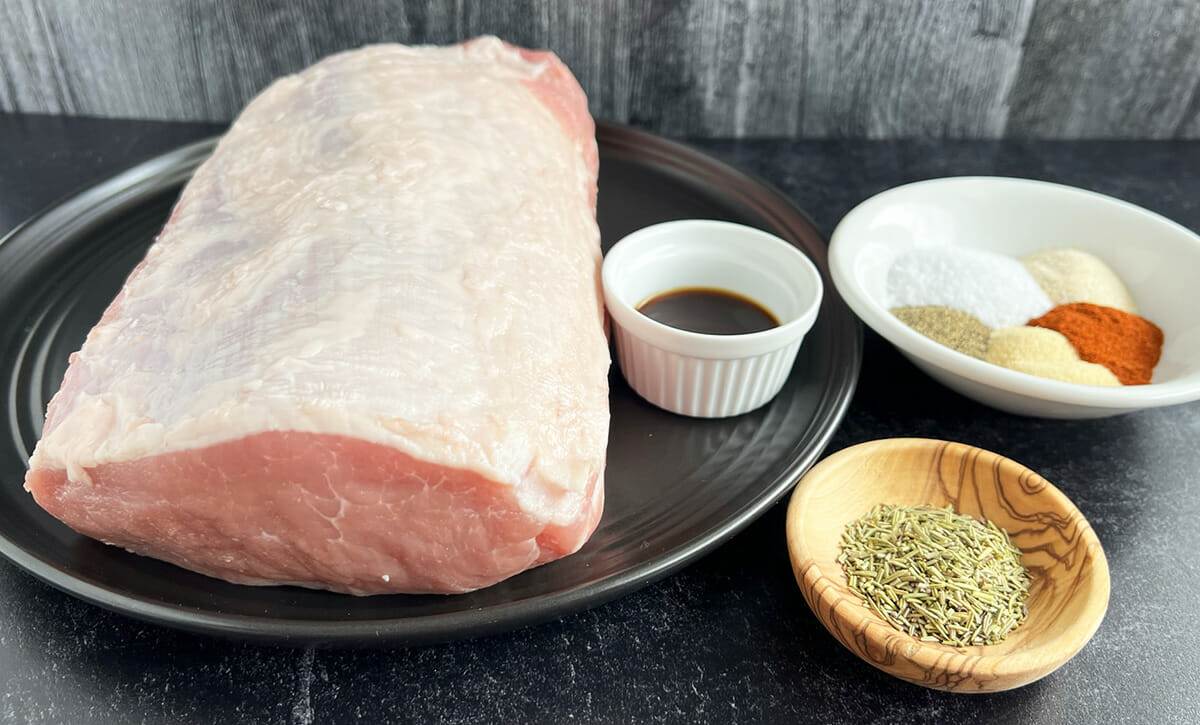 Recipe for oven roasted pork loin