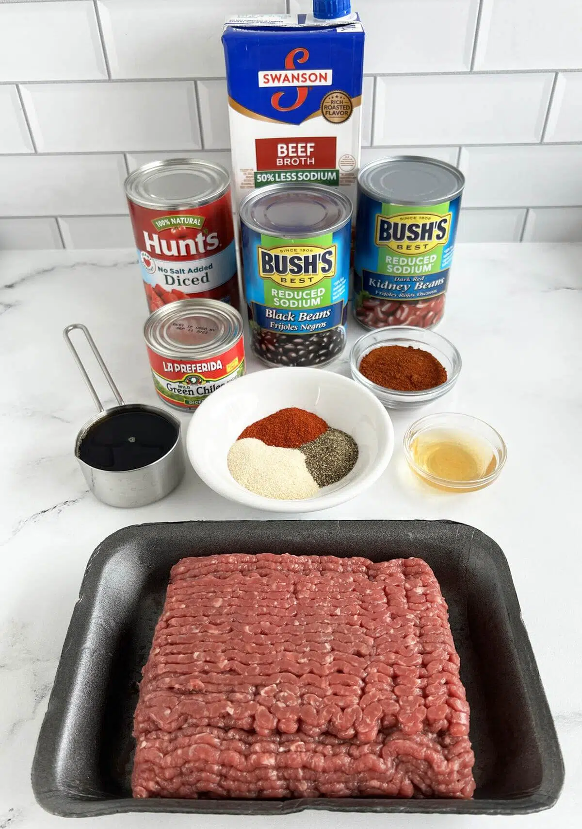 Recipe for easy weeknight chili