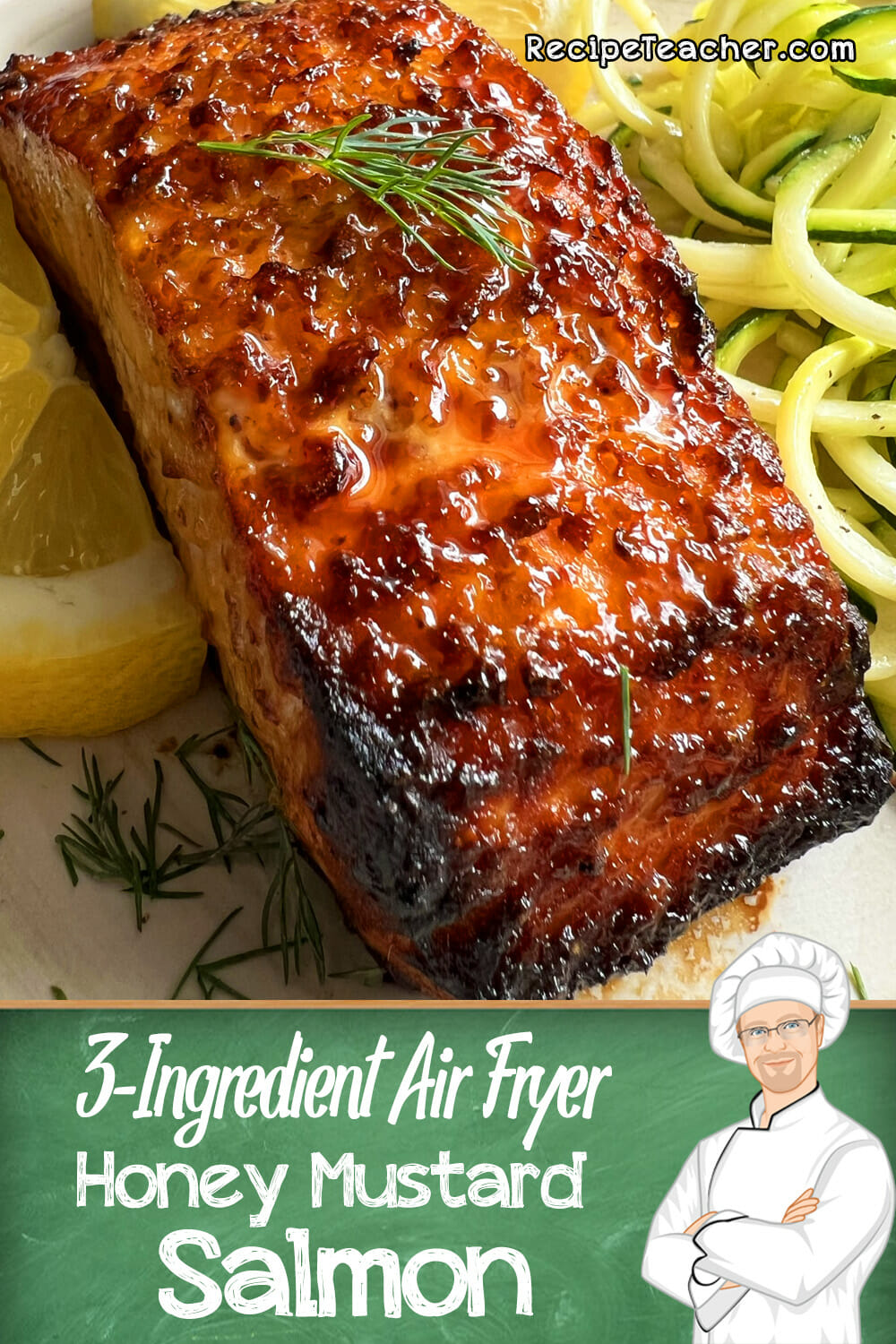 Recipe for air fryer honey mustard salmon