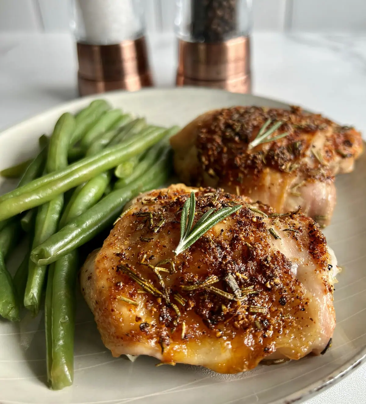 Recipe for oven roasted chicken thighs