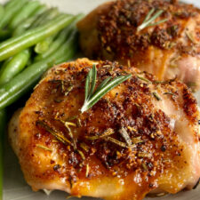 Best Damn Oven Roasted Chicken Thighs-image