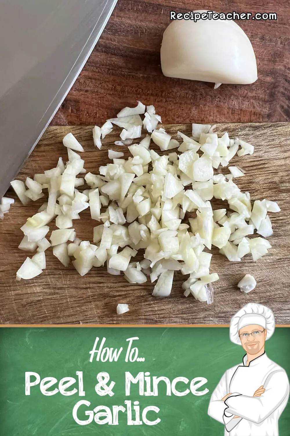How to Peel and Mince Garlic