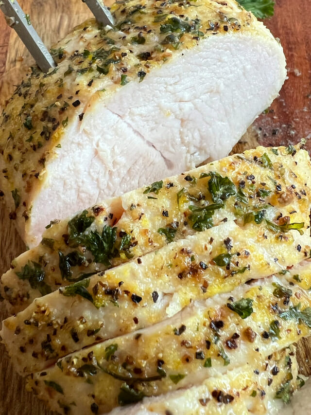 Oven Roasted Turkey Tenderloin Recipe - RecipeTeacher